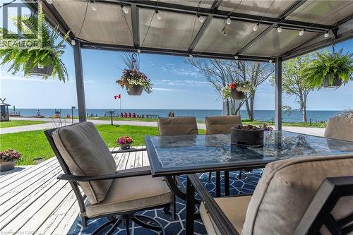 577 Edgewater Place, Dunnville, ON - Outdoor With Deck Patio Veranda With View With Exterior