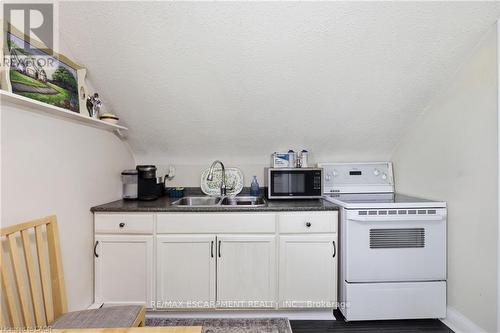 2074 Churchill Avenue, Burlington, ON - Indoor Photo Showing Kitchen With Double Sink