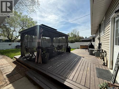 1920 Dyer Road, Estevan, SK - Outdoor With Deck Patio Veranda With Exterior