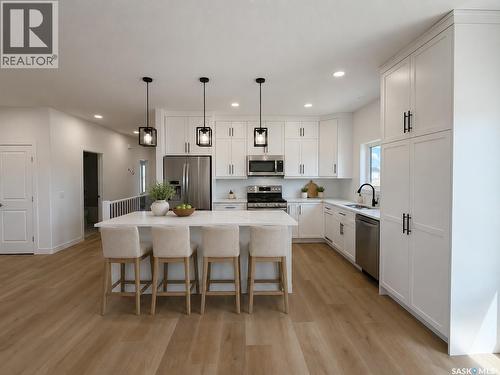 110 Lakewood Drive, Humboldt, SK - Indoor Photo Showing Kitchen With Upgraded Kitchen