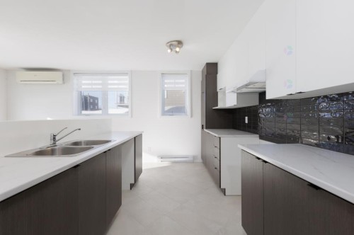 Kitchen - 103-2515 Rue Dutrisac, Vaudreuil-Dorion, QC - Indoor Photo Showing Kitchen With Double Sink