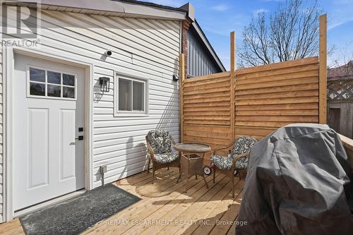 34 Baillie Street, Hamilton, ON - Outdoor With Deck Patio Veranda With Exterior