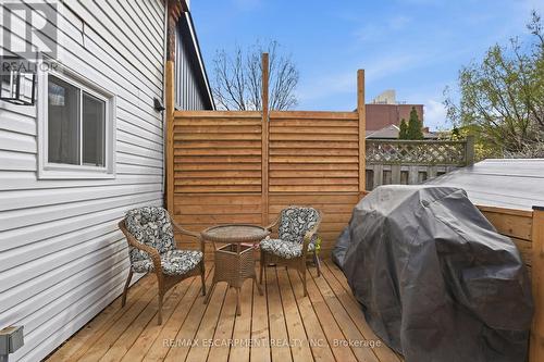 34 Baillie Street, Hamilton, ON - Outdoor With Deck Patio Veranda With Exterior