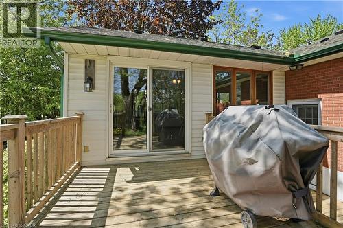 227 Glancaster Road, Ancaster, ON - Outdoor With Deck Patio Veranda With Exterior