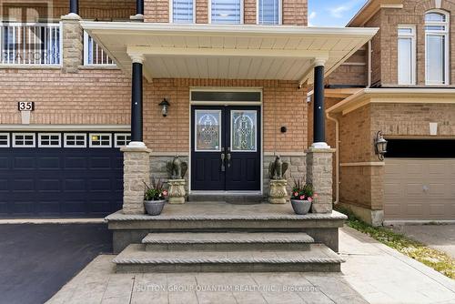 Foyer entrance - 35 Devonsleigh Drive, Brampton, ON - Outdoor With Exterior