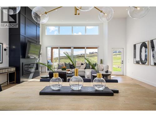 105 Predator Ridge Drive Unit# 21, Vernon, BC - Indoor Photo Showing Other Room With Fireplace
