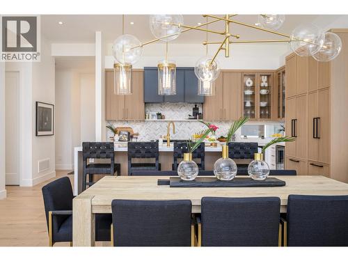 105 Predator Ridge Drive Unit# 21, Vernon, BC - Indoor Photo Showing Dining Room
