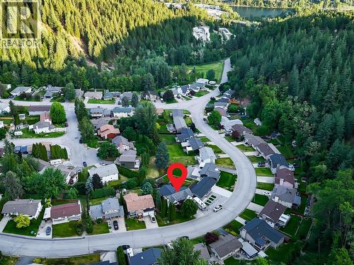 Birds eye view of Miral Heights. - 2300 Mcbride Street, Trail, BC - Outdoor With View
