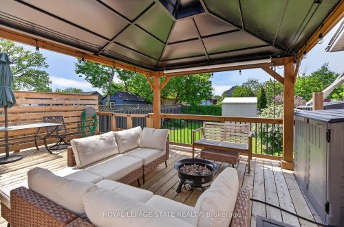 69 Robins Avenue, Hamilton, ON - Outdoor With Deck Patio Veranda With Exterior