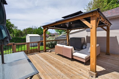 69 Robins Avenue, Hamilton, ON - Outdoor With Deck Patio Veranda With Exterior