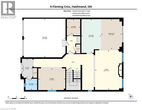 Floor plan - 9 Fleming Crescent, Caledonia, ON - Other