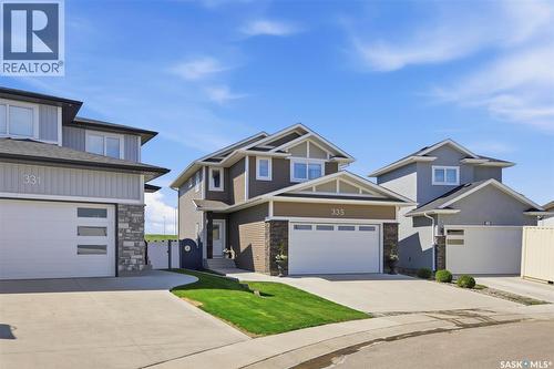 335 Hassard Close, Saskatoon, SK - Outdoor With Facade