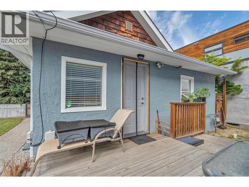 264 Douglas Avenue, Penticton, BC - Outdoor With Deck Patio Veranda With Exterior