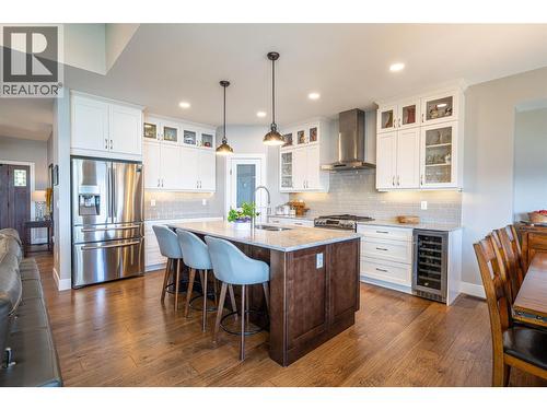 Kitchen on main floor - 132 Crown Crescent, Vernon, BC - Indoor