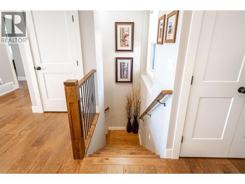 Stairs to basement level - 132 Crown Crescent, Vernon, BC - Indoor Photo Showing Other Room