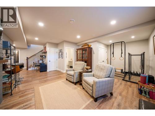 Basement family room - 132 Crown Crescent, Vernon, BC - Indoor