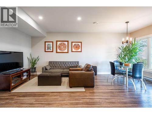 Basement suite living room/dining area - 132 Crown Crescent, Vernon, BC - Indoor Photo Showing Living Room