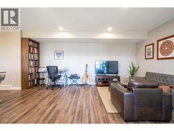 Basement suite living area - 