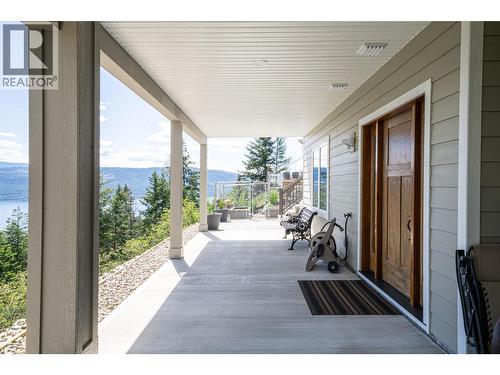 walkout in-law suite entrance - 132 Crown Crescent, Vernon, BC - Outdoor With Exterior