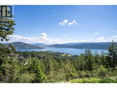 Views of Okanagan Lake from basement level - 132 Crown Crescent, Vernon, BC - Outdoor With Body Of Water With View
