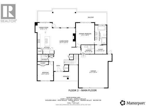 Main floor plans - 132 Crown Crescent, Vernon, BC - Other