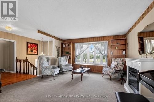 2799 Dumaurier Avenue, Ottawa, ON - Indoor Photo Showing Living Room With Fireplace