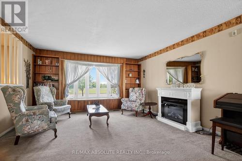 2799 Dumaurier Avenue, Ottawa, ON - Indoor Photo Showing Living Room With Fireplace