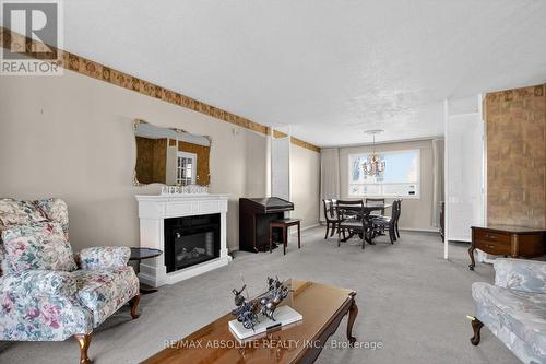 2799 Dumaurier Avenue, Ottawa, ON - Indoor Photo Showing Living Room With Fireplace