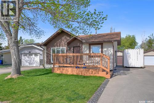 1114 Bayda Crescent, Regina, SK - Outdoor With Deck Patio Veranda