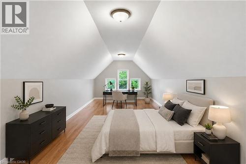 Virtually Staged Photo - 643 Wilson Street, Hamilton, ON - Indoor Photo Showing Bedroom