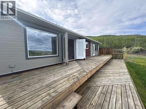 20154 Beattie Drive, Hudsons Hope, BC - Outdoor With Deck Patio Veranda With Exterior