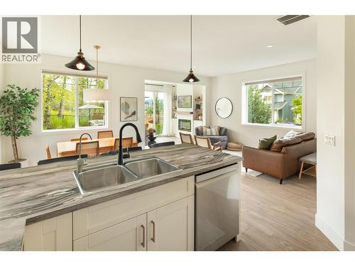 1209 Bergamot Avenue, Kelowna, BC - Indoor Photo Showing Kitchen With Double Sink