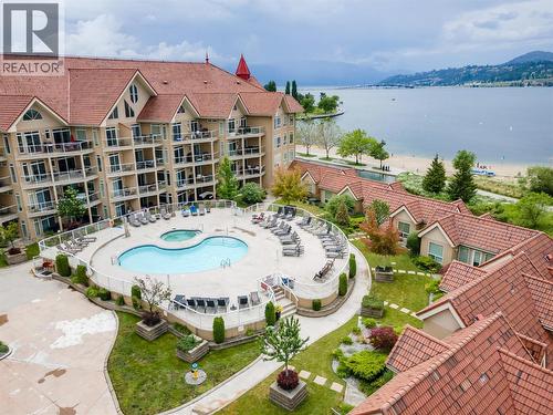 1088 Sunset Drive Unit# 635, Kelowna, BC - Outdoor With Body Of Water With In Ground Pool