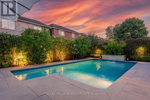 5444 Sundial Road, Burlington, ON - Outdoor With In Ground Pool With Backyard