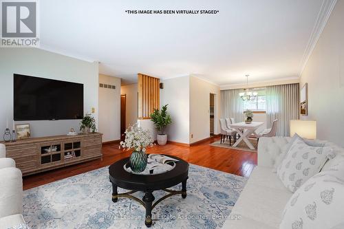 Living Room & Dining Room - 12851 9 Line, Halton Hills, ON - Indoor Photo Showing Living Room