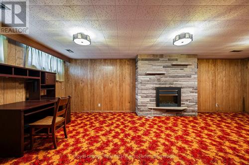 Basement - 12851 9 Line, Halton Hills, ON - Indoor With Fireplace