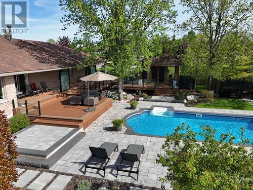 100 Bay Breeze Street, Prince Edward County (Ameliasburg Ward), ON - Outdoor With In Ground Pool With Deck Patio Veranda
