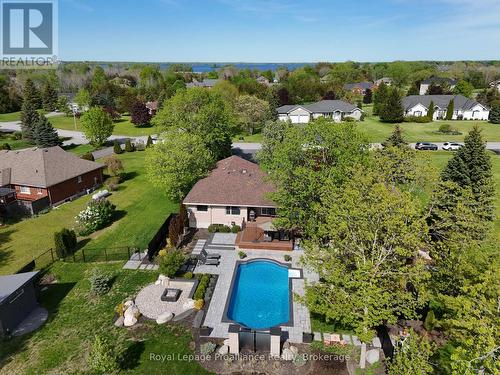 100 Bay Breeze Street, Prince Edward County (Ameliasburg Ward), ON - Outdoor With In Ground Pool With View