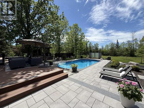 100 Bay Breeze Street, Prince Edward County (Ameliasburg Ward), ON - Outdoor With In Ground Pool With Deck Patio Veranda