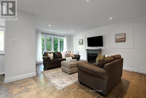 2414 Mcgee Side Road, Ottawa, ON - Indoor Photo Showing Living Room With Fireplace