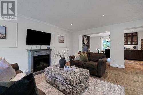 2414 Mcgee Side Road, Ottawa, ON - Indoor Photo Showing Living Room With Fireplace
