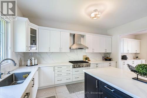 14 Richard Oxtoby Road, Caledon, ON - Indoor Photo Showing Kitchen With Double Sink