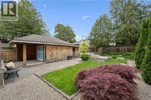 back yard - 128 Wilhelm Street, Kitchener, ON - Outdoor