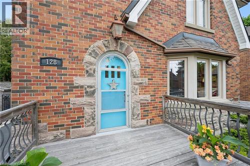 Welcome home - 128 Wilhelm Street, Kitchener, ON - Outdoor With Deck Patio Veranda With Exterior