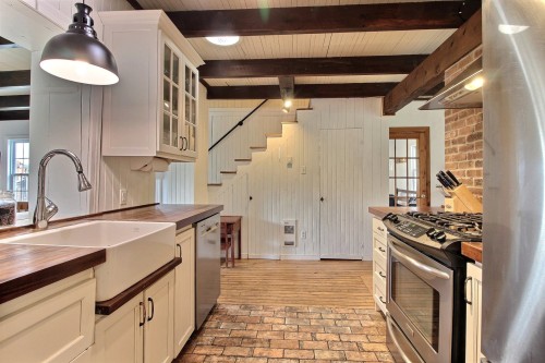 Cuisine - 583 Rg St-Denis, Saint-André-Avellin, QC - Indoor Photo Showing Kitchen With Double Sink