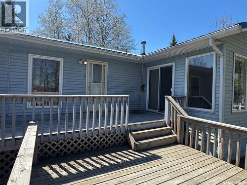 185 Vickers Crescent, Air Ronge, SK - Outdoor With Deck Patio Veranda With Exterior