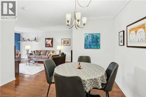 23 Main Street Unit# 404, Dundas, ON - Indoor Photo Showing Dining Room
