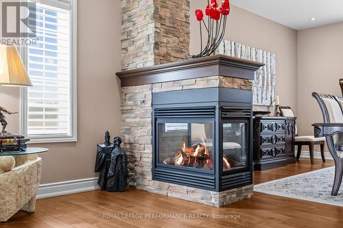 1453 Notre Dame Street, Russell, ON - Indoor Photo Showing Living Room With Fireplace