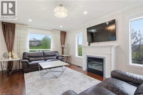177 Watson Road N, Guelph, ON - Indoor Photo Showing Living Room With Fireplace