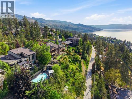 Aerial view - 448 Viewcrest Road, Kelowna, BC - Outdoor With Body Of Water With View